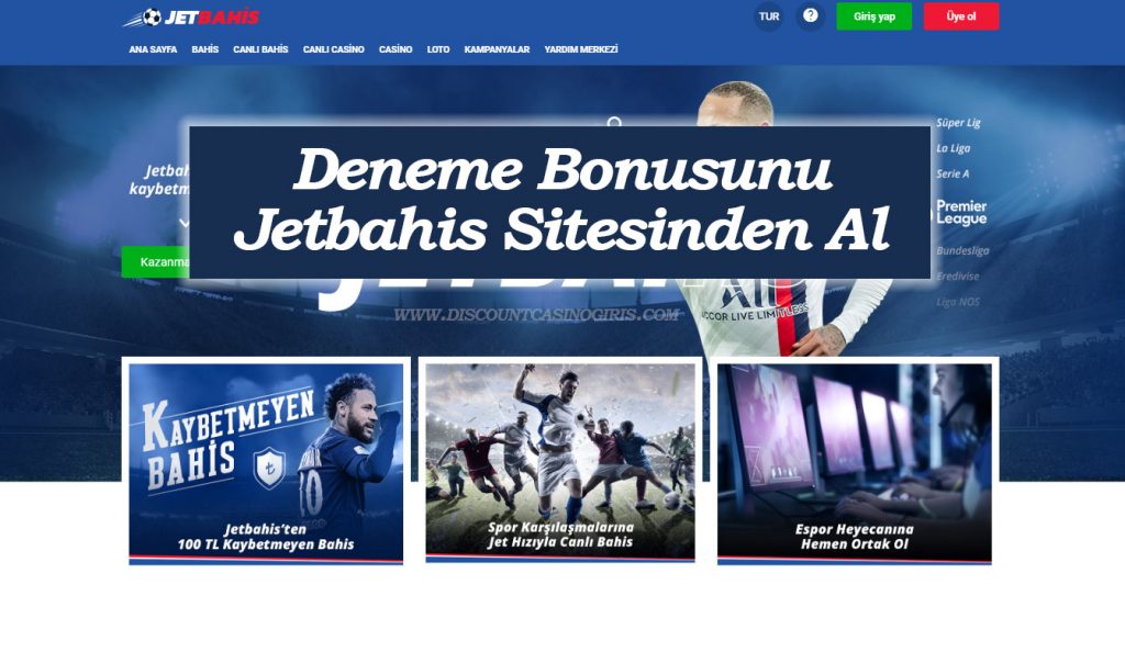 Deneme Bonusunu Jetbahis Sitesinden Al