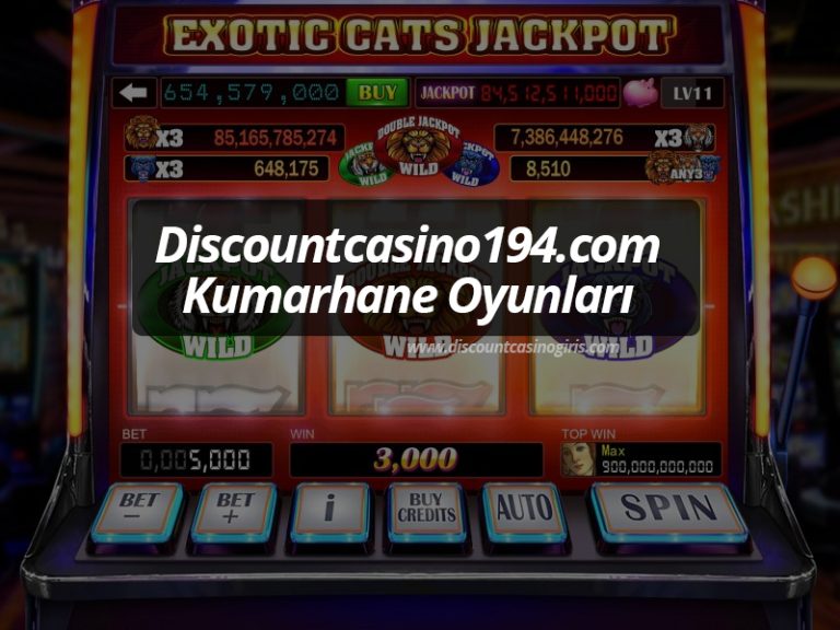 Discountcasino194.com Kumarhane Oyunları