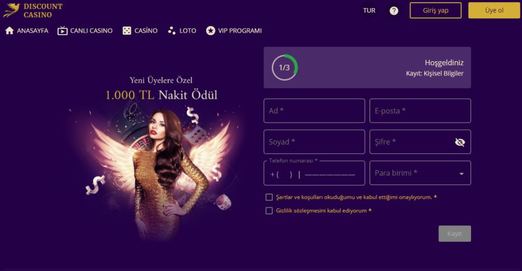 Discount Casino Kayıt Ol | Mobile Giriş