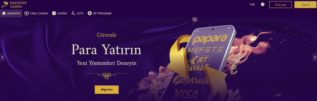 Discount Casino Peppara Para Yatırın