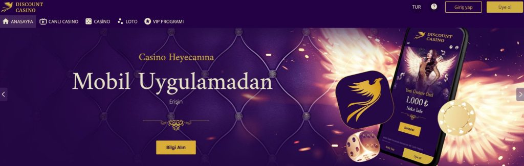 Discount Casino Mobil Uygulama