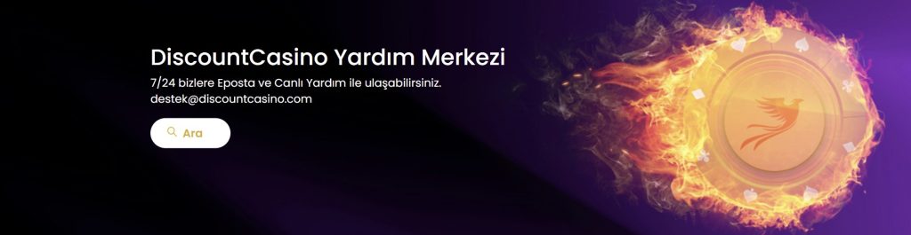 Discount Casino Canlı Yardım Merkezi