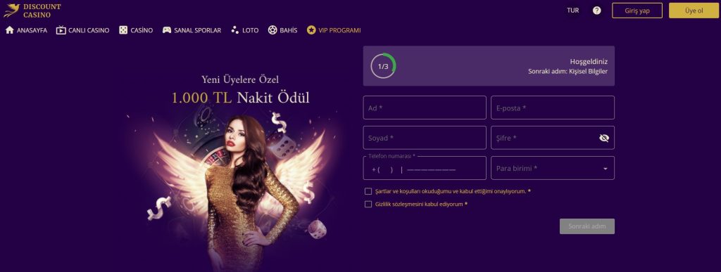 Discountcasino370 Üye Ol
