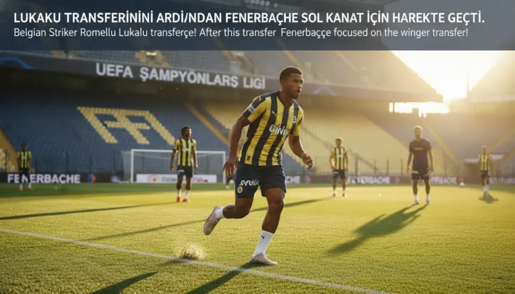 Lukaku Sonrası Sol Koridor Planı Hızlandı