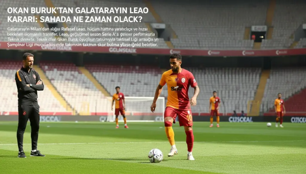 Galatasaray’da Leao Planı: Okan Buruk’un Takvim Hamlesi