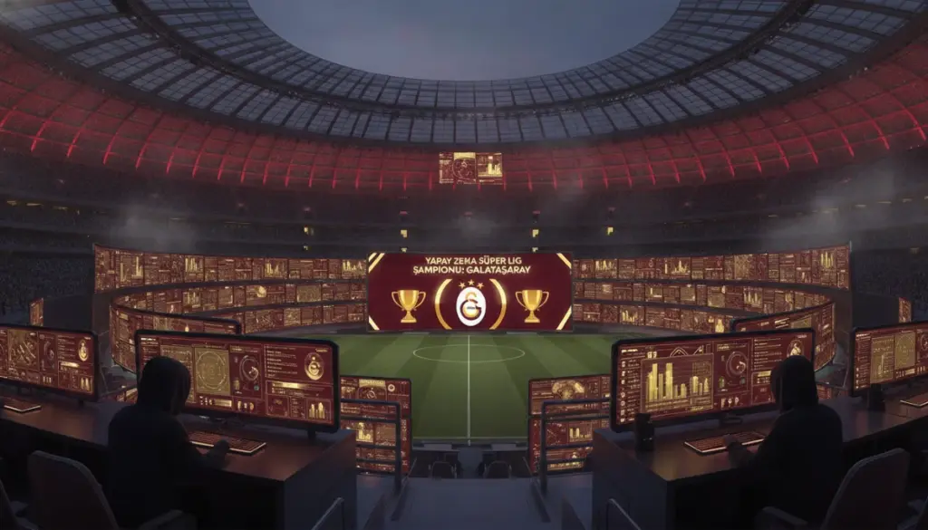 Yapay Zekâ Süper Lig’de Şampiyonluk Rotasını Galatasaray’a Çevirdi